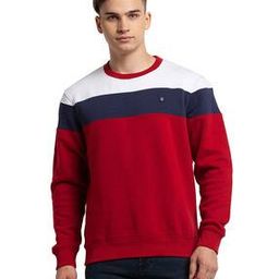 Men Striped Tailored Fit Sweatshirt-image-66