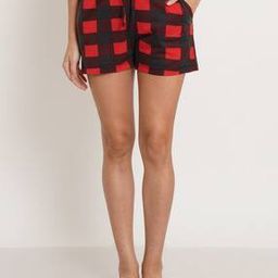 Checked Shorts with Insert Pockets-image-37