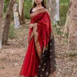 Women Designer Cotton Silk Saree-image-57