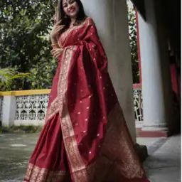 Women Floral Woven Kanjeevaram Silk Saree-picture-41