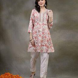 Women Paisley Print Straight Tunic-image-16
