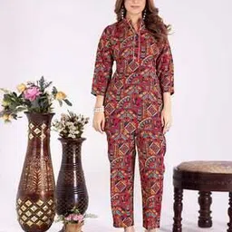 Women Printed 2-Piece Co-Ord Set-image-4