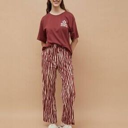 Women Cotton Nightwear Set-image-1
