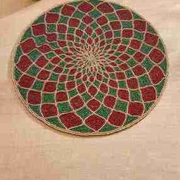 Corsica Moksha Fractal Beaded Placemat-image-9