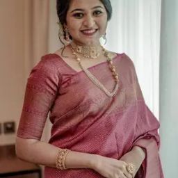 indian pattern banarasi silk saree Traditional Saree-image-67