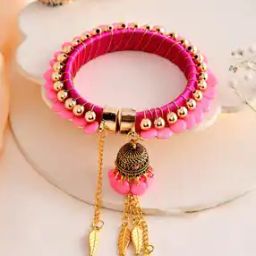 Bracelet Bhaiya & Bhabi Tie-Up Rakhis-image-22