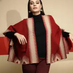 Women Loose Fit Shrug-20