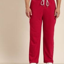 Men Track Pants with Elasticated Waistband-image-50