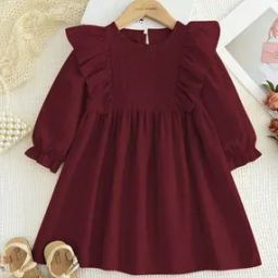 Girls Striped A-Line Dress-picture-23