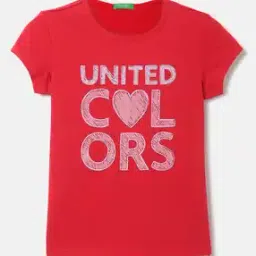 united colors of benetton Ucb 23p3i1xc105og yg t shir red 13-14y-picture-0