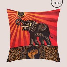 Digital Printed Set of 5 Cushion Covers-14