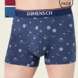 Pack of 3 Printed Trunks with Elasticated Waistband-10
