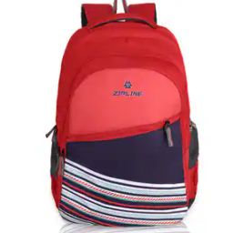 Men Colourblock Backpack with Side Mesh Pockets-12