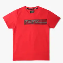 pepe jeans Kenoua JR Placement Brand Print Crew-Neck T-Shirt-picture-19