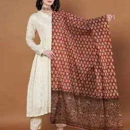 Women Floral Print Dupatta-picture-42