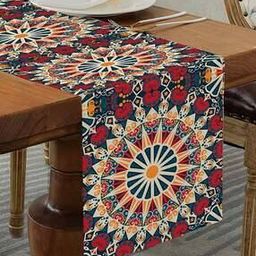 Printed 6-Seater Table Runner-image-1