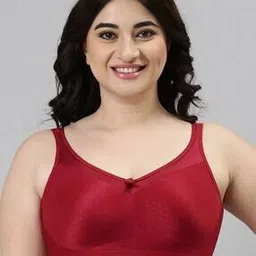 Swiss-Dot Full-Coverage T-Shirt Bra-15