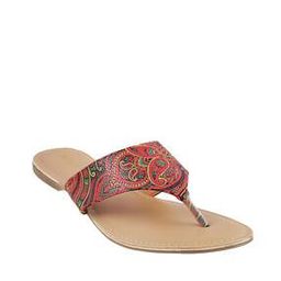 Graphic Print T-strap Slippers-picture-12