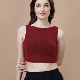 Women Self-design Back Open Blouse-image-38