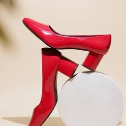 Pointed-Toe Slip-On Heeled Sandals-image-26