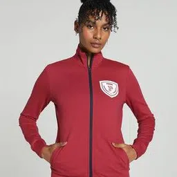 Brand Print Regular Fit Zip-Front Sweatshirt-image-48