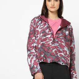 adidas Camo Print Track Jacket with Short Zip Placket-picture-35