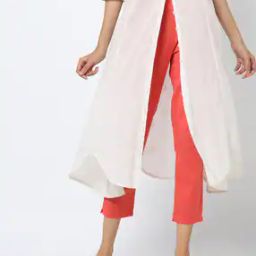 Cropped Trousers with Semi-Elasticated Waist-picture-10