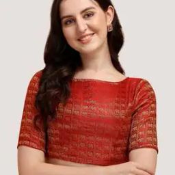 Women Back Open Blouse-image-97