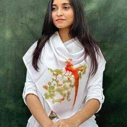 Women Printed Cotton Scarf-image-5
