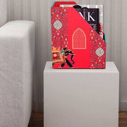 Printed Magazine Rack cum Newspaper Stand-image-3