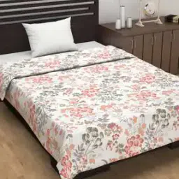 120 TC Floral Print Cotton Single Bed Dohar-37