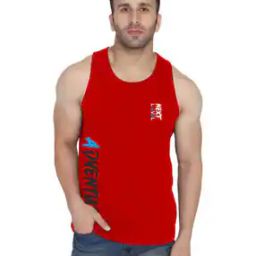 Typographic Print Sleeveless Vest-image-6