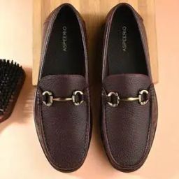 Men Loafers with Leather Upper-image-41