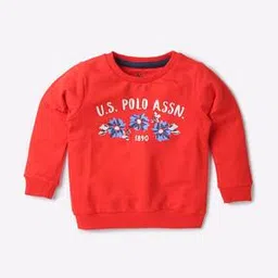 u.s. polo assn. Brand Print Round-Neck Sweatshirt-picture-37