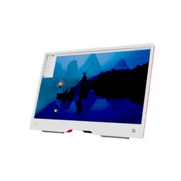 Official Raspberry Pi 15.6 inch Monitor with Speakers (Red/White) image 1