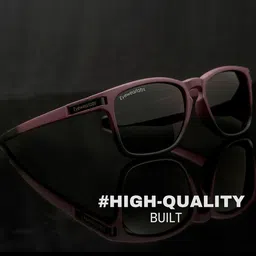 Eyewearlabs Oversized Lens with Polarised and UV Protected Sunglasses SC1EL1148 image 3