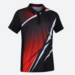Men's Table Tennis Polo TTP590 - Black/Red-image-25