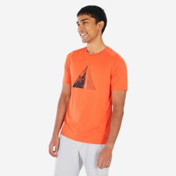 Men Dry Fit Activewear Light T-Shirt Red - MH500-image-69
