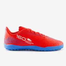 kipsta Kids' Lace-Up Football Boots 160 Turf - Red-picture-17