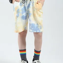 Monte Carlo Boys Abstract Printed Mid-Rise Outdoor Bermuda Shorts-image-66