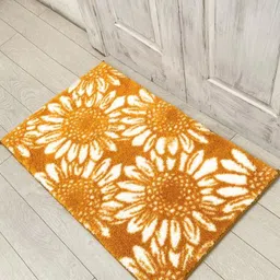 Ariana Yellow Microfibre Anti-Skid 2300GSM Doormats-image-98