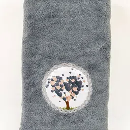 Myntra Elegant Homes Grey Printed Cotton 500 GSM Bath Towel-image-63