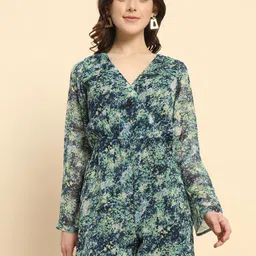 BAESD Women Printed Playsuit-image-78