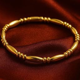 ISHTAARA Gold-Plated Stainless Steel Wraparound Bracelet-image-61