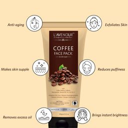 L'AVENOUR Set Of 3 Reduce Wrinkles Coffee Face Pack- 100 g Each image 3