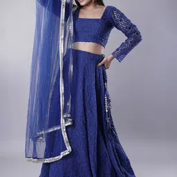 Utsav Fashion Embroidered Thread Work Ready to Wear Lehenga & Blouse With Dupatta-picture-52