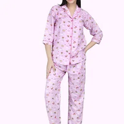 ALL ABOUT HER Women Printed Night suit-image-90