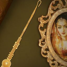 arch fashion Micron Gold Plated Maangtika-image-93