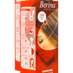 Berina Pack of 2 Hair Color Cream A23 Bright Red-image-56