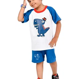 Smuktar garments Boys Blue Clothing Set-image-98